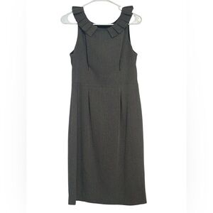 Evan-Picone Gray Textured Sheath Dress NWOT • Size 10 • Work to Evening